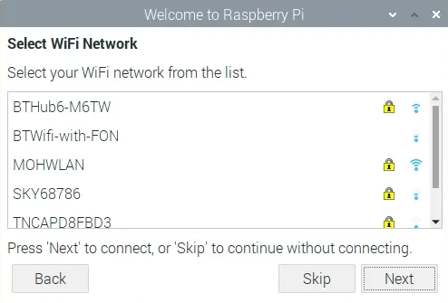 Raspberry Pi Setup Step 5