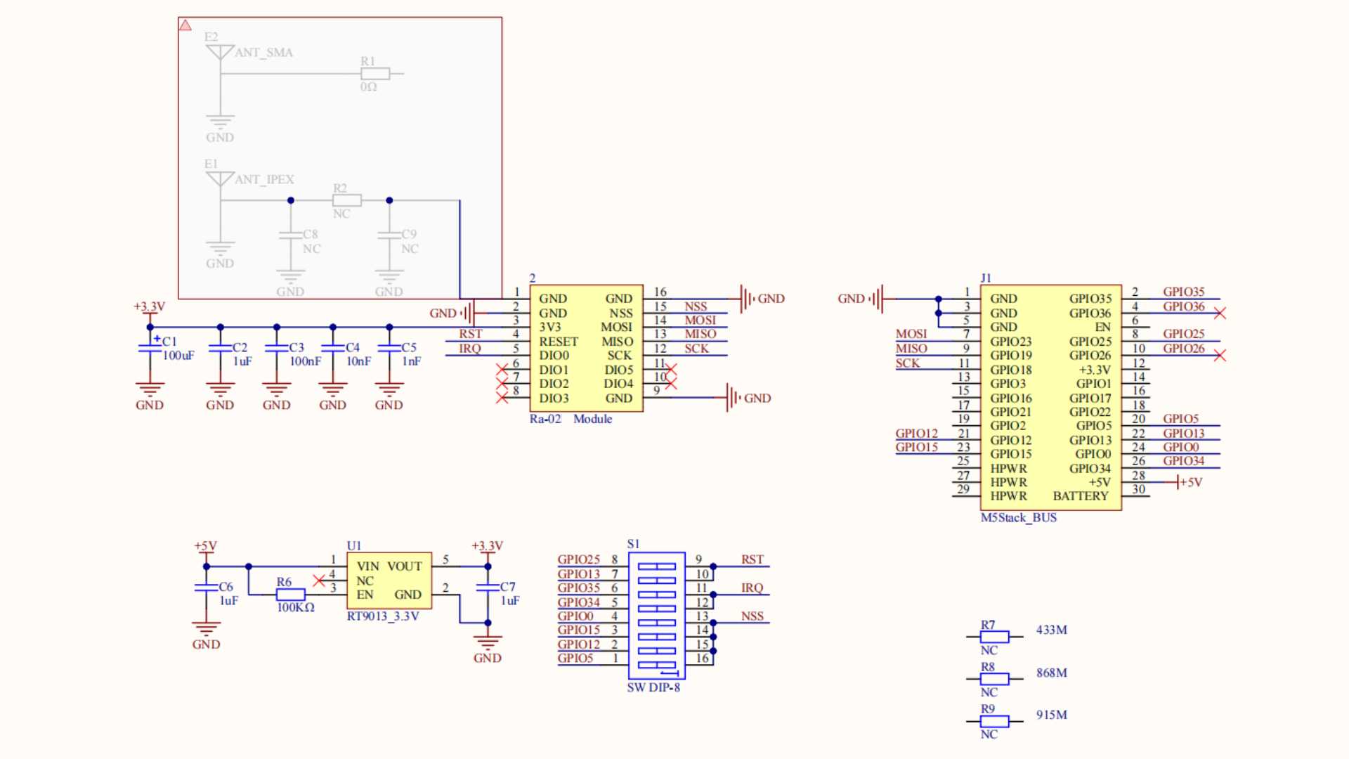 モル様　確認用 Module LoRa433 v1.1