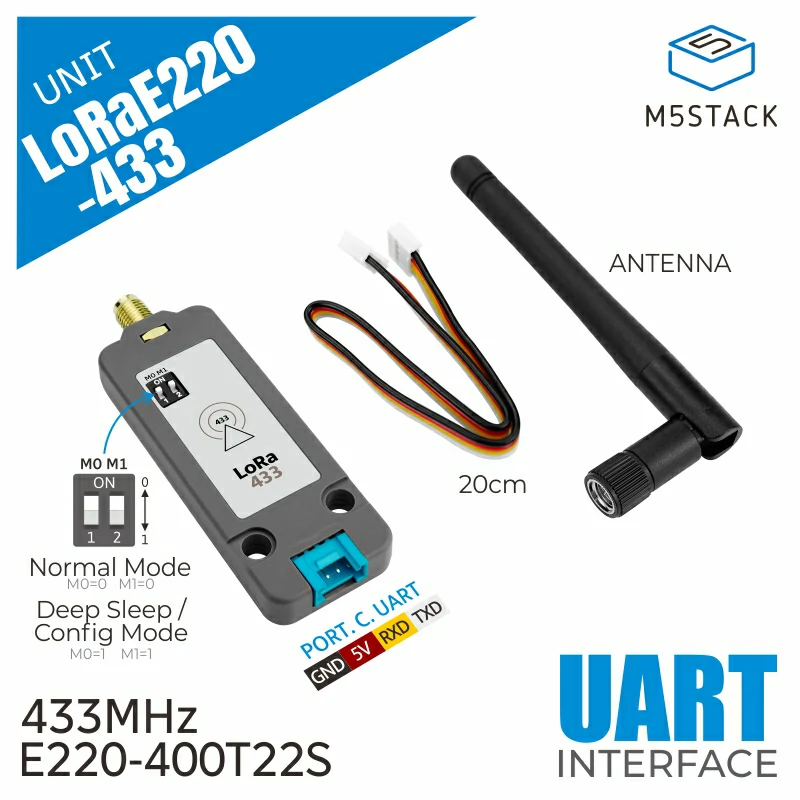 M5Stack LoRa E220 Unit primary image